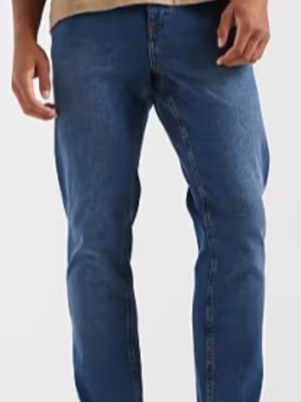 NEW ASOS DESIGN Slim Jeans in light wash blue, 34x32